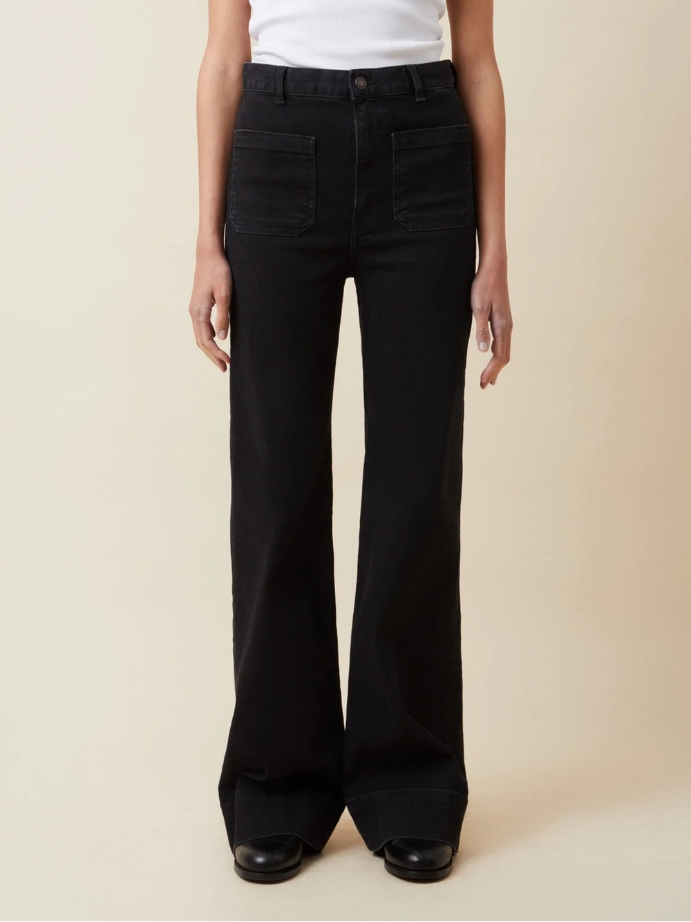 Jeanerica Jeans St Monica black wide leg jeans
